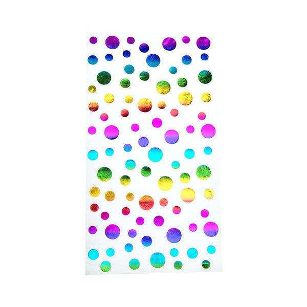 Rainbow Foil dot Napkin